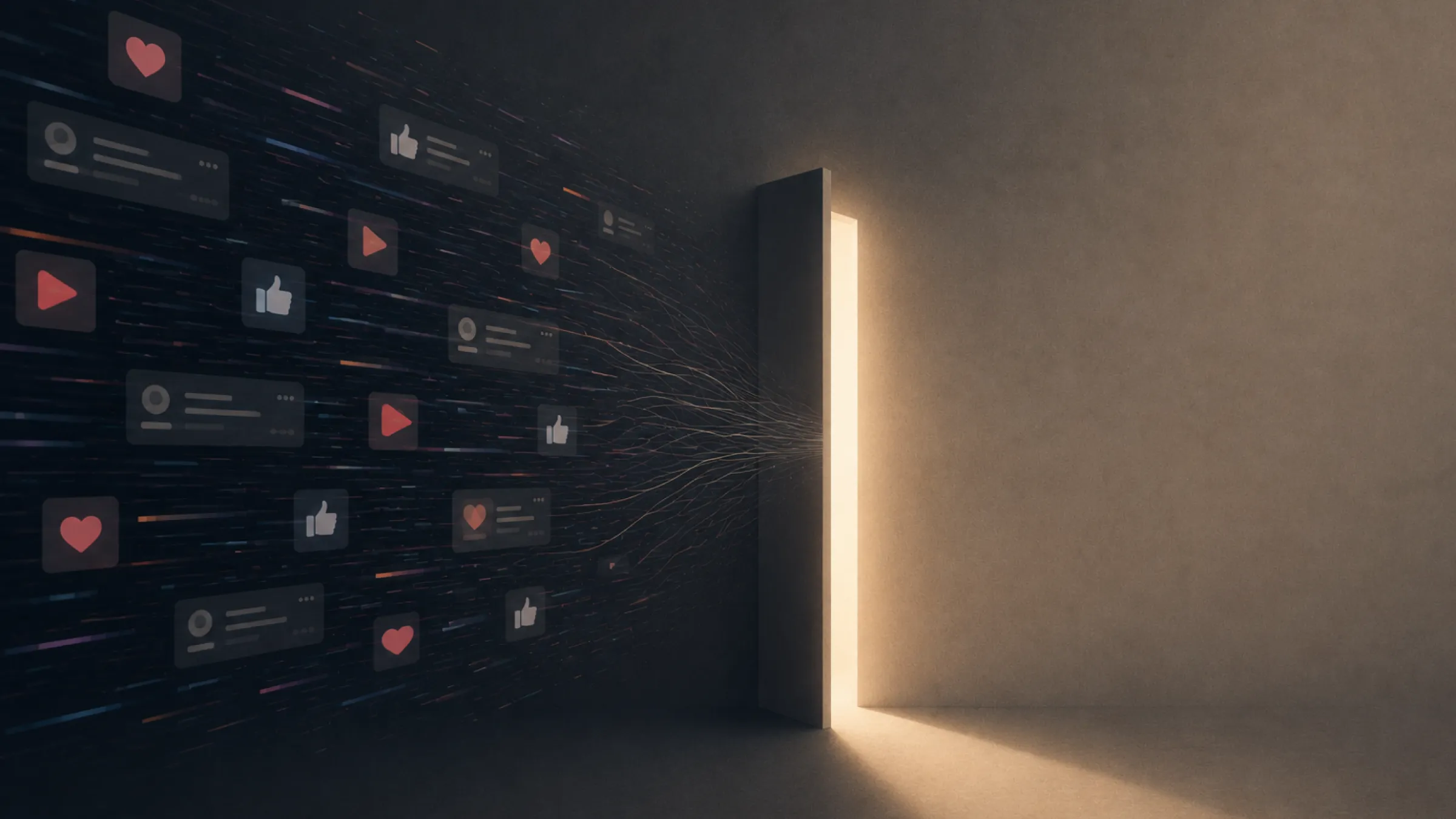 A personal website on screen — a quiet corner of the internet.